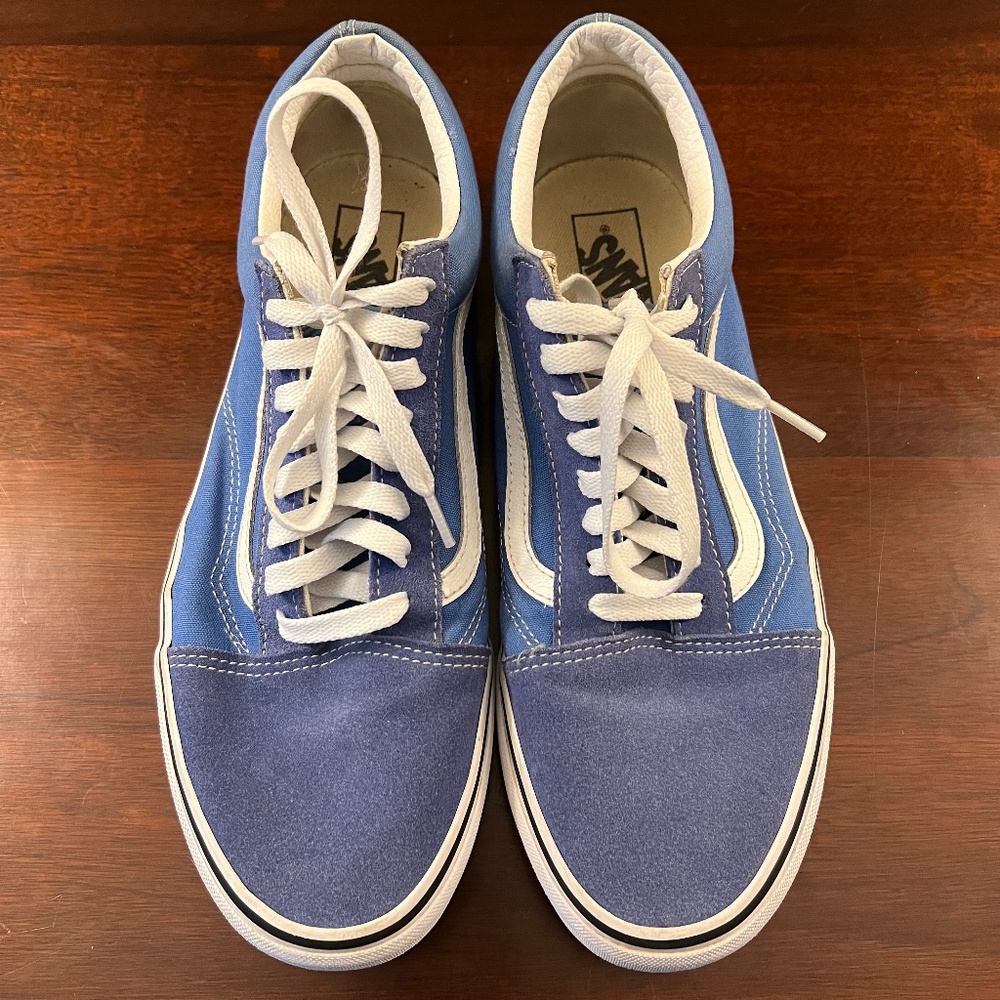 Vans Old Skool Shoe - Blue / White